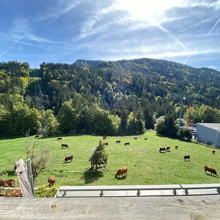 2 Ch + Coin Nuit, Balcon Sud, Garage, Pres De La Clusaz Et Commerces, St Jean De Sixt - Fr-1-459-195 Saint-Jean-de-Sixt